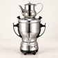 Samowar „2030“ 3,0 l, Edelstahl – TEEMANDO Atelier