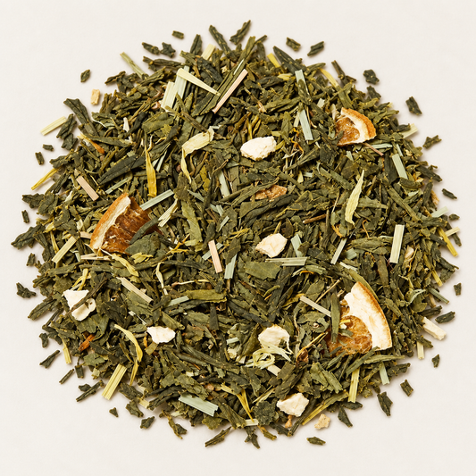 BIO Grünteemischung Mandarine Lemongras – TEEMANDO Atelier