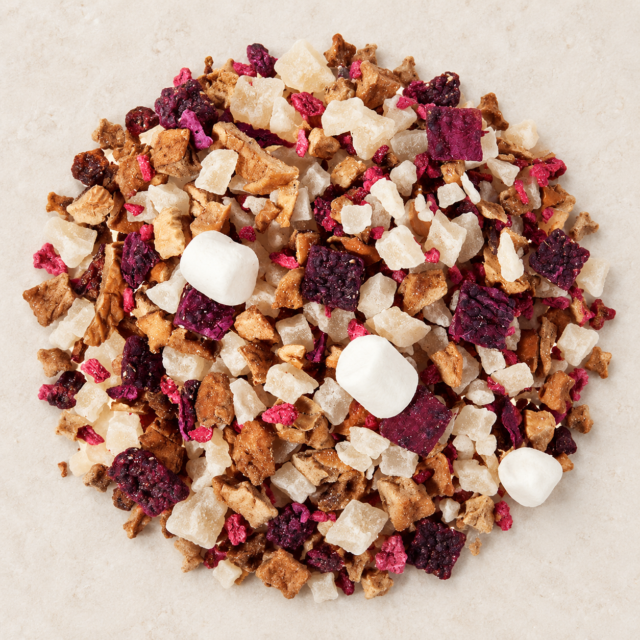 Früchteteemischung Zuckerstück – Atelieraufnahme