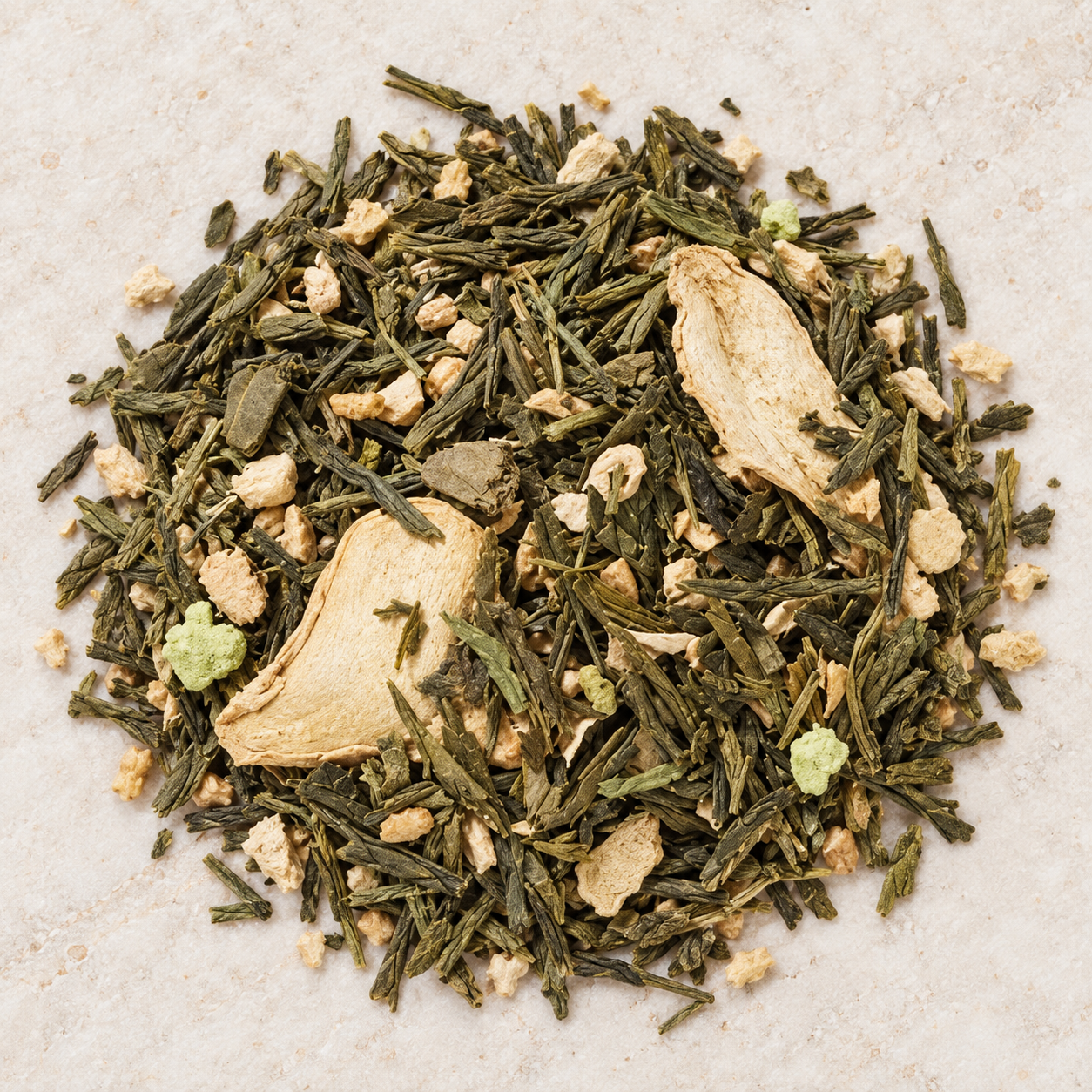 Bio Sencha Ingwer Matcha Genmaicha – TEEMANDO Atelierbild