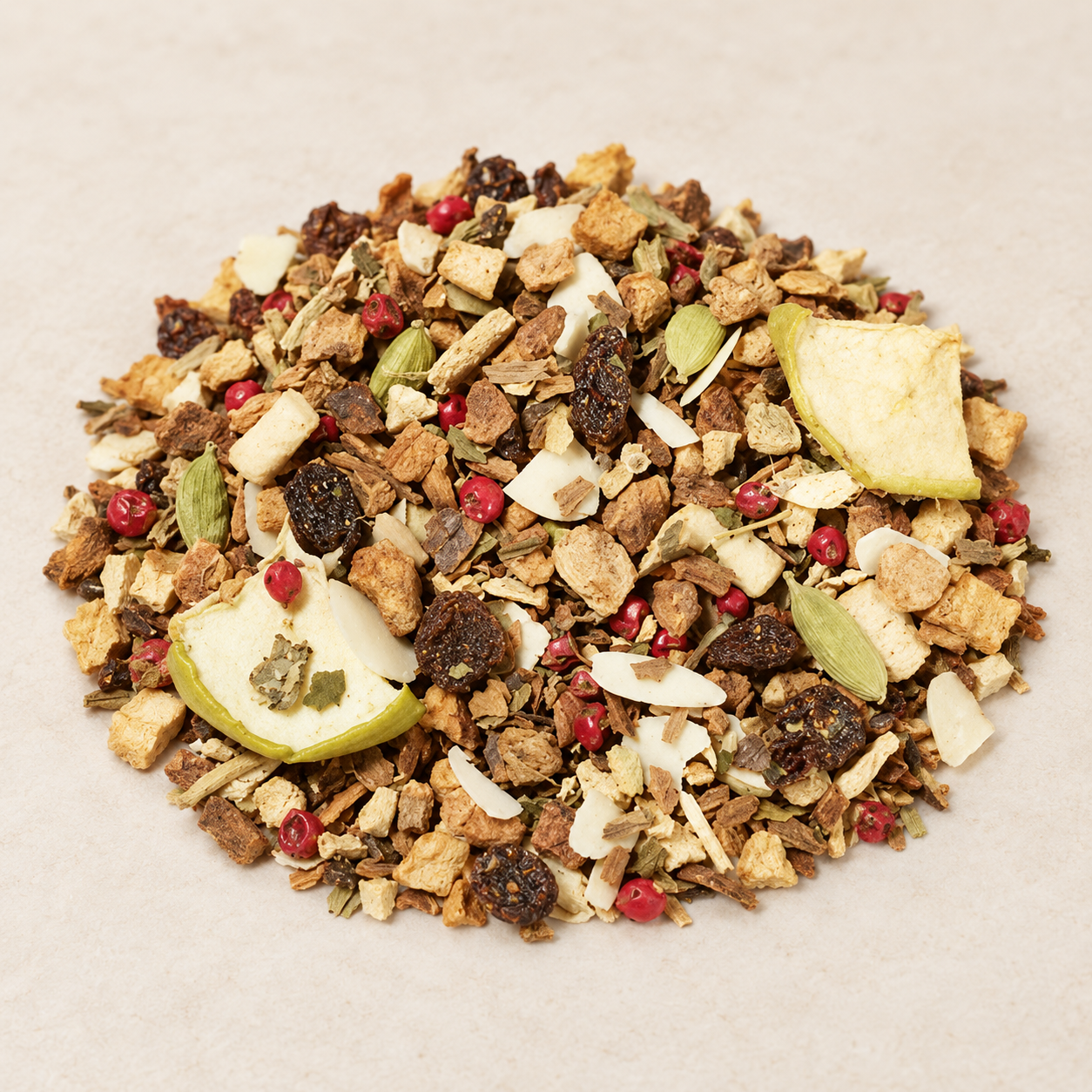 Früchteteemischung Backapfel mit Marzipanfüllung – Atelier-Hauptbild
