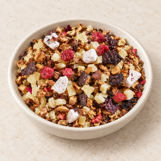 Früchteteemischung Sweet Berries & Cream – Atelierbild