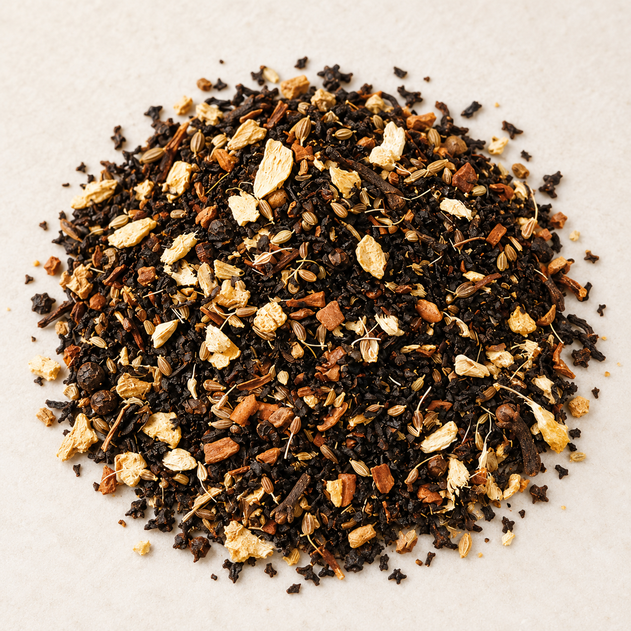Gewürzteemischung Spicy Chai – Atelieraufnahme
