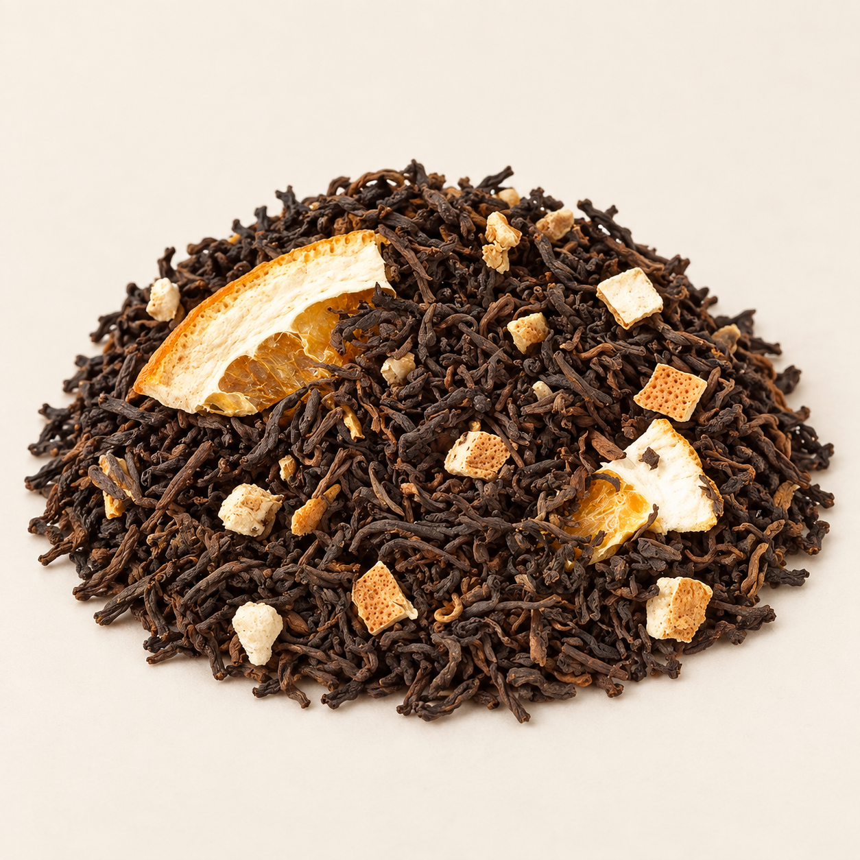 Schwarzteemischung Pu-Erh Limette – Atelieraufnahme