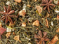 Grünteemischung Genmaicha Ganz schön frostig Tonkabohne-Zimt-Note aromatisiert