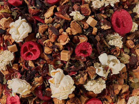 Früchteteemischung Mädelsabend Popcorn-Cranberry-Note aromatisiert, 1 kg