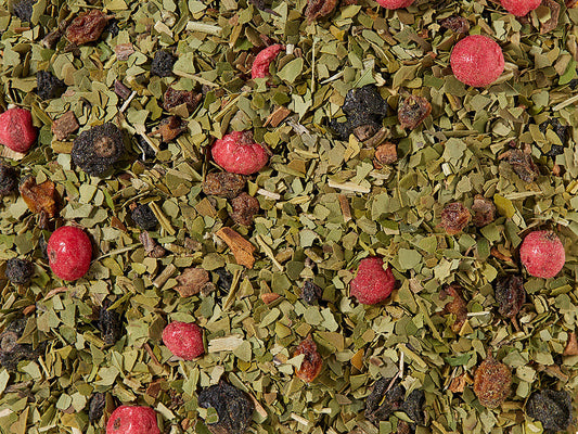Mateteemischung Mate Bunte Beerenmischung Heidelbeer-Sanddorn-Note aromatisiert. 1 kg
