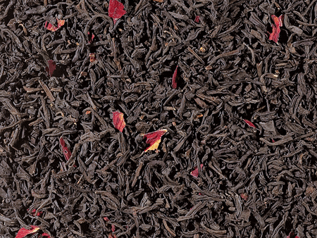 Schwarzer Tee China OP Rosen-Tee aromatisiert