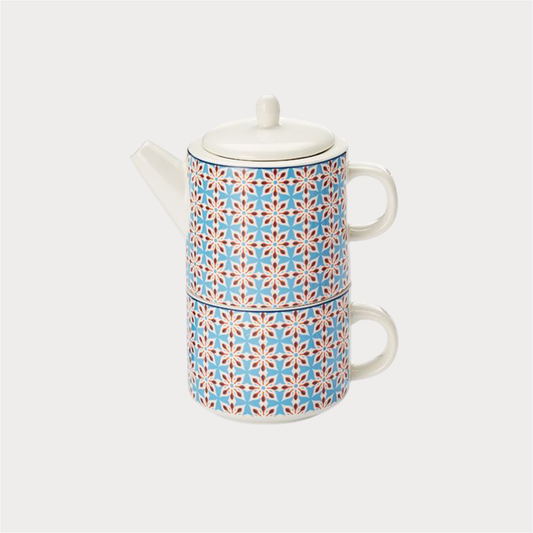 Tea-For-One-Set "Jane" Porzellan, 3-teilig Kanne: 0,3 l, Tasse: 0,23 l ChaCult
