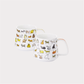 Becher "Dodo & Bodo" Porzellan, 2-fach sortiert 0,35 l ChaCult