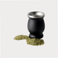 Kalebasse von Cha Cult, 0,2 l Edelstahl, mattschwarz