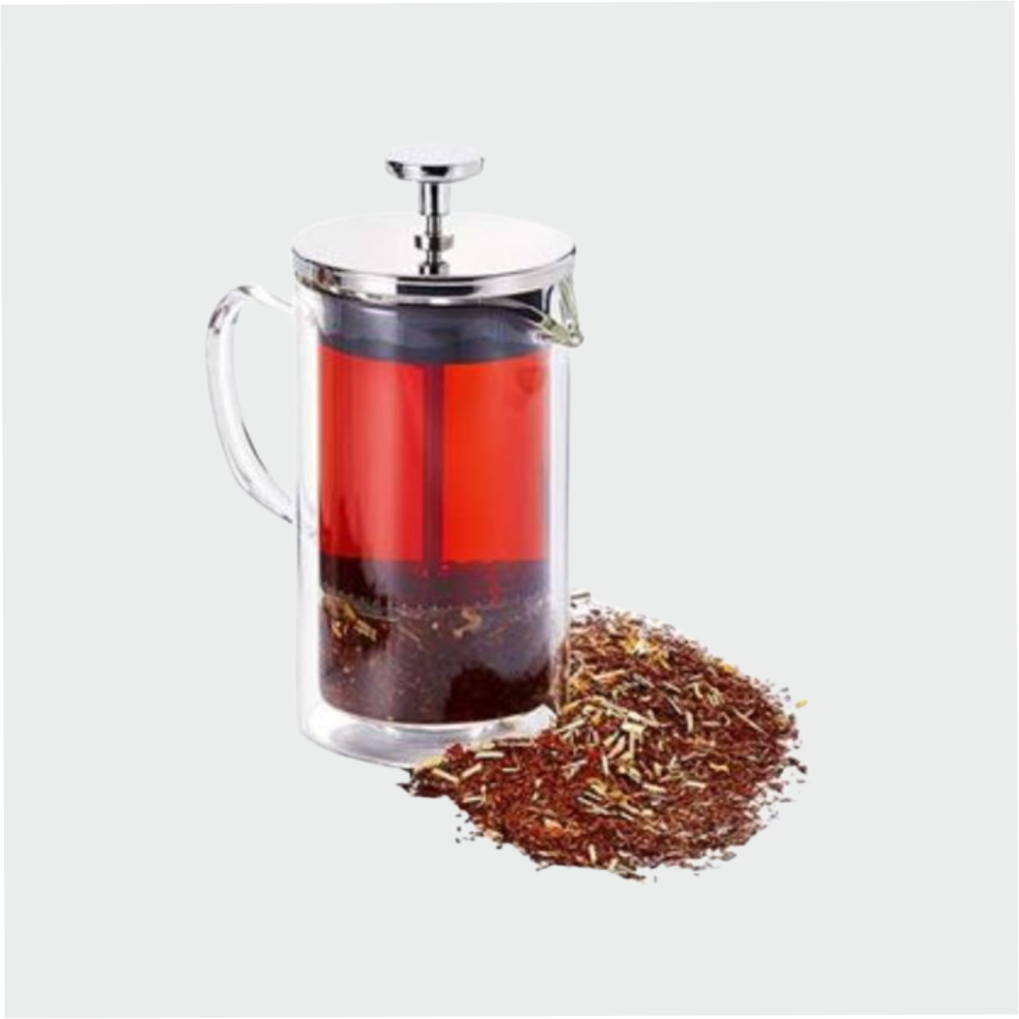Tee-/Kaffeezubereiter "Malte" von Cha Cult, Glas, doppelwandig 2 Tassen, ca. 0,35 l