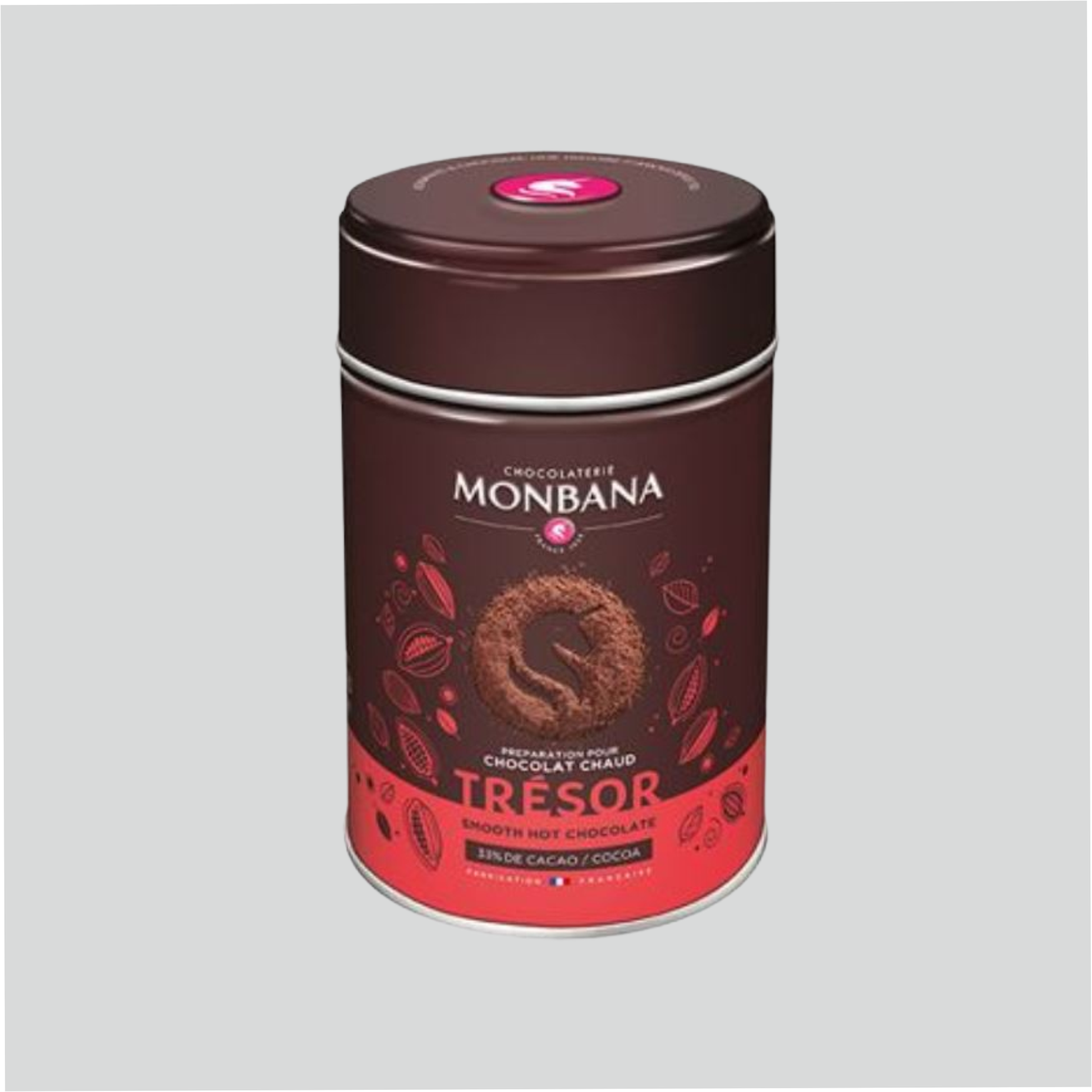 Monbana Trinkschokolade "Trésor de Chocolat", 250 Gramm