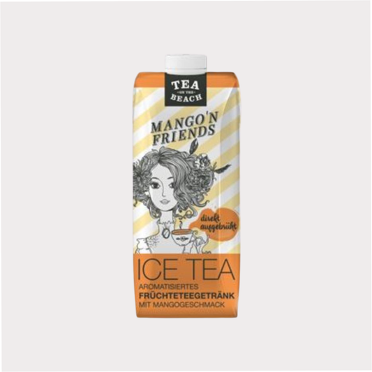 ICE TEA "Mango `n Friends", Direkt aufgebrühtes Früchteteegetränk aromatisiert