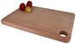 Schneidebrett mit Griffloch & Saftrille 38 cm x 29 X 1,5, geölt,