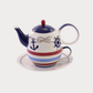 Tea for one Set "Silje" Keramik, 4-teilig Kanne: 0,4 l, Tasse: 0,2 l Cha Cult