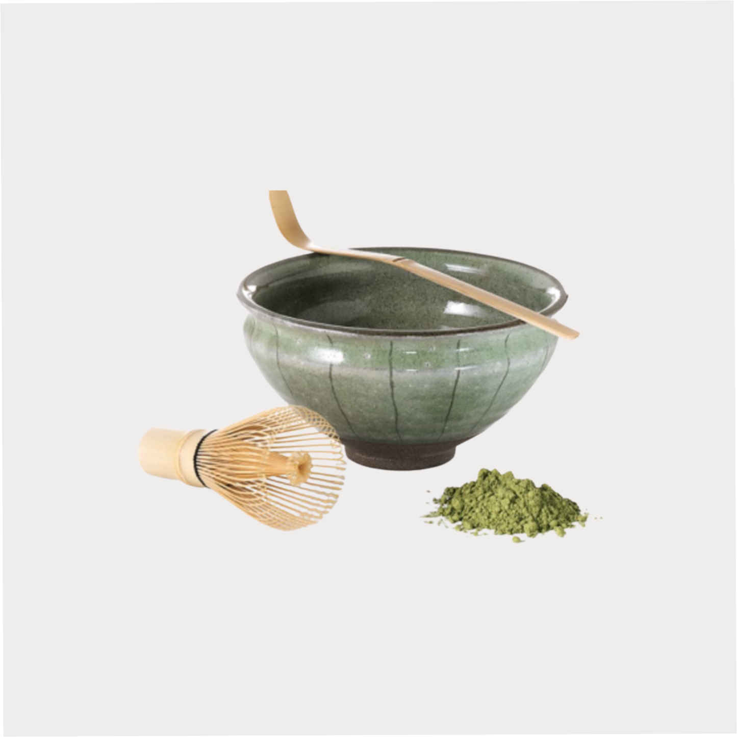 Matcha Set "Akemi" von Cha Cult, Keramik, 3-teilig Schale: 0,22 l