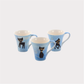 Becher "Filou" Keramik, 3-fach mit Goldauflage, 0,25 l ChaCult