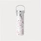 Leeza® Trinkflasche "Terrazzo" doppelwandiger Edelstahl, inkl. Edelstahlsieb und Trinkdeckel 0,5 l
