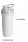 Teemando® individuell gravierter Premium Edelstahl Shaker mit deiner Wunschgravur 750ml, auslaufsicherer Deckel, Shaker-Ball, spülmaschinengeeignet für Proteinshakes, Fitness Diät Geschenk Bodybuilding