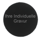 Individuelle gravierte Schieferplatte Rund 25cm Durchmesser mit ihrem Wunschtext
