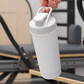 Teemando® individuell gravierter Premium Edelstahl Shaker mit deiner Wunschgravur 750ml, auslaufsicherer Deckel, Shaker-Ball, spülmaschinengeeignet für Proteinshakes, Fitness Diät Geschenk Bodybuilding